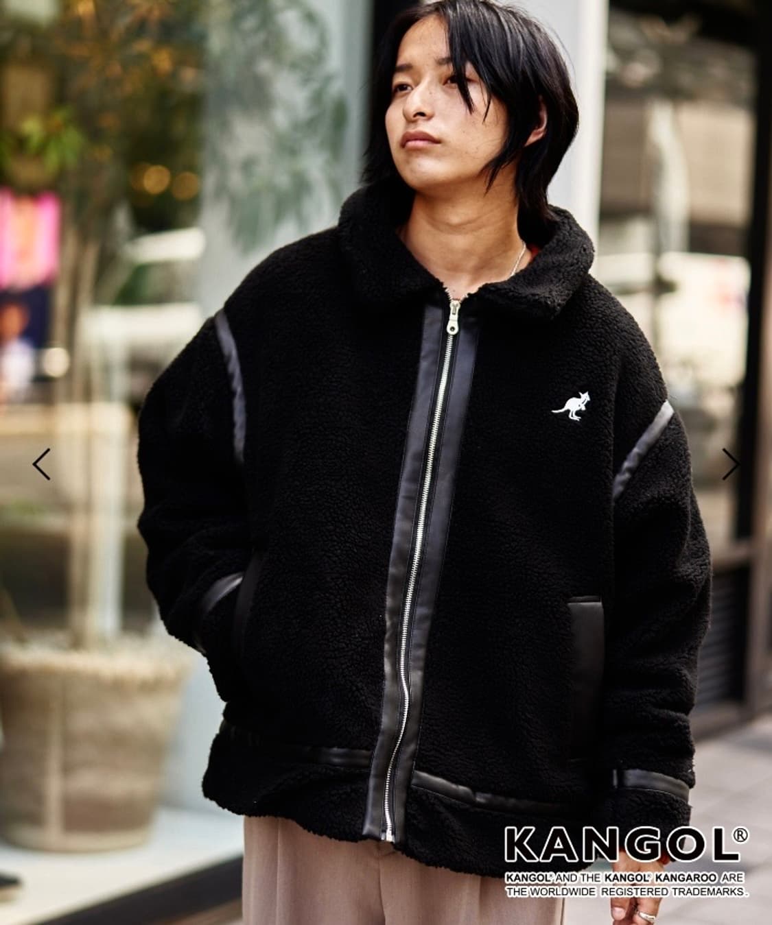 KANGOL FLEECE B3 BOMBER JACKET 상품이미지8