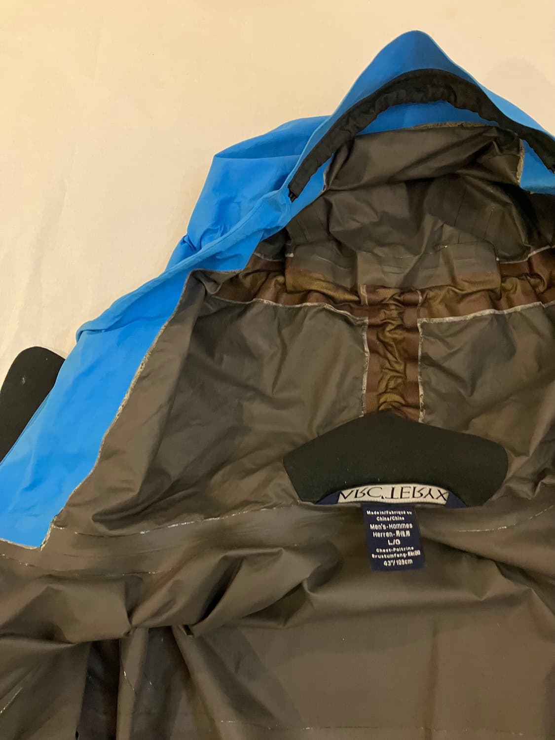 아크테릭스 베타 AR 고어텍스 바람막이 자켓 블루 상품이미지8