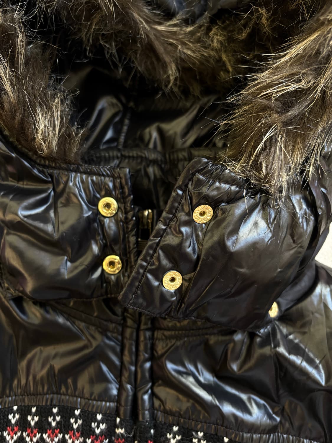 해골 노르딕 패딩 상품이미지5