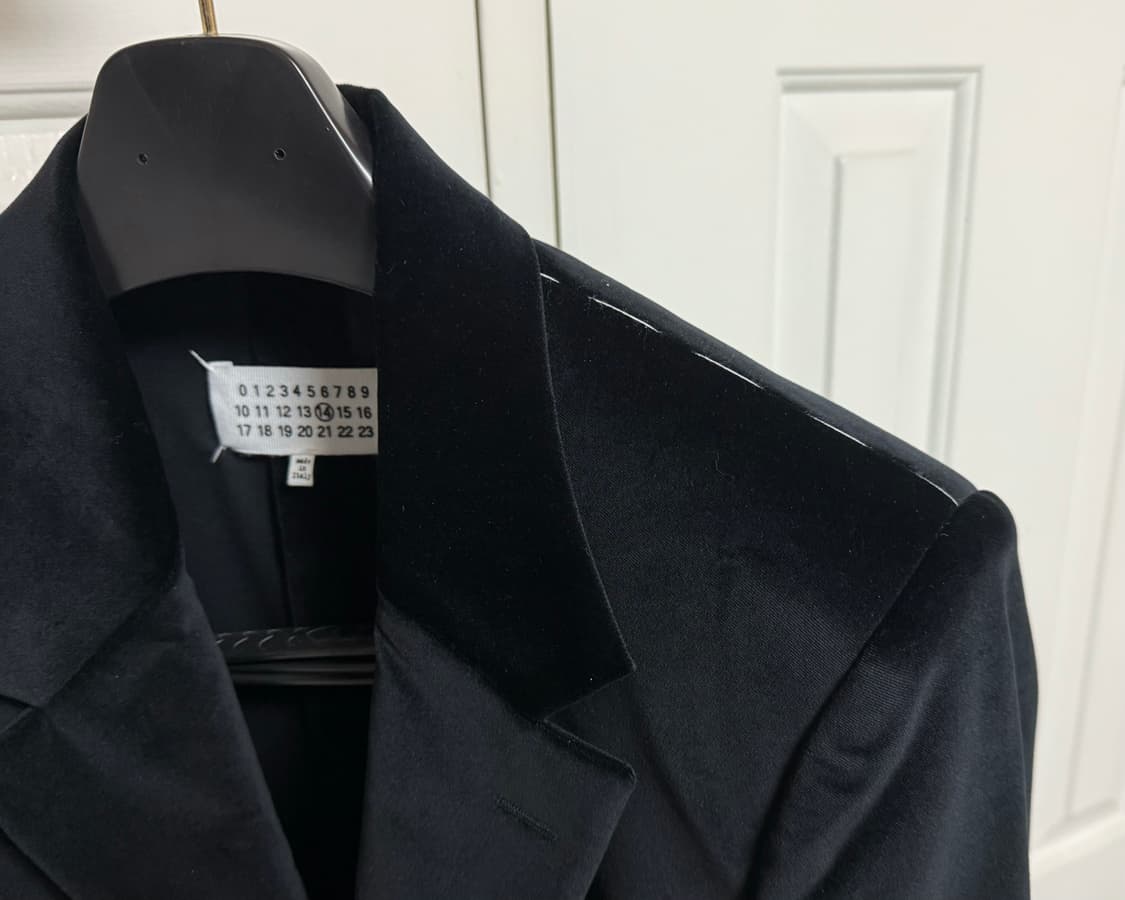 마르지엘라 블랙 벨벳 블레이져 52 상품이미지4