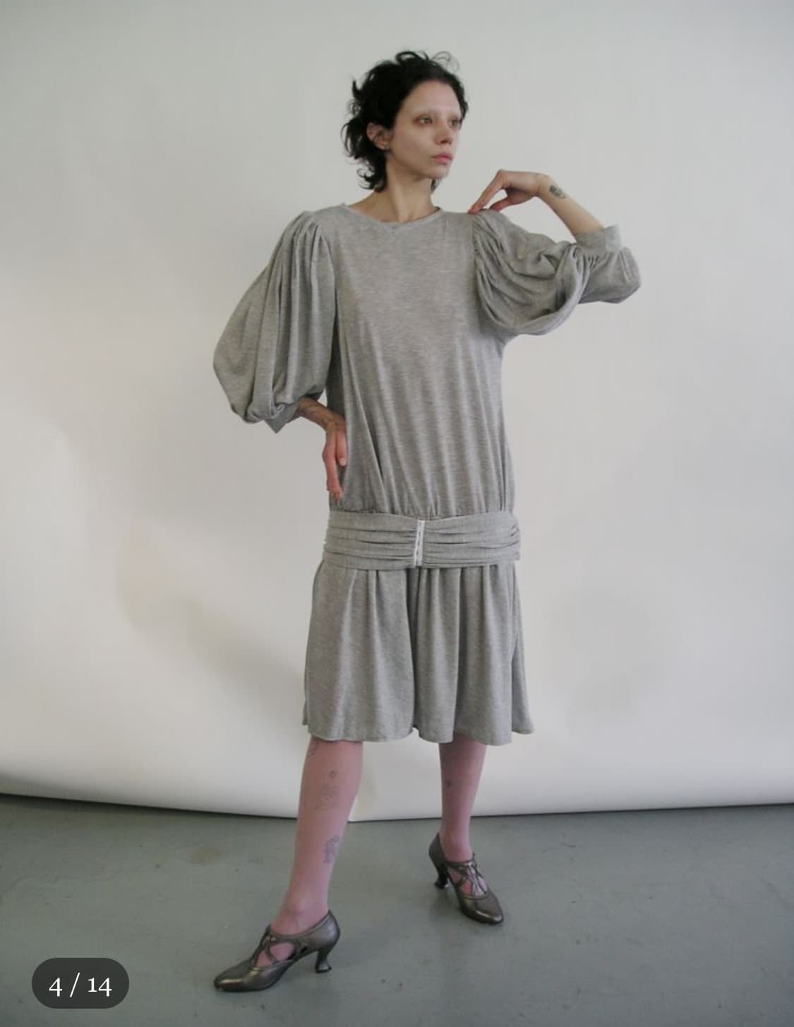 (구함) eonts 애옹쓰 Art Nouveau Dress  gray 상품이미지1