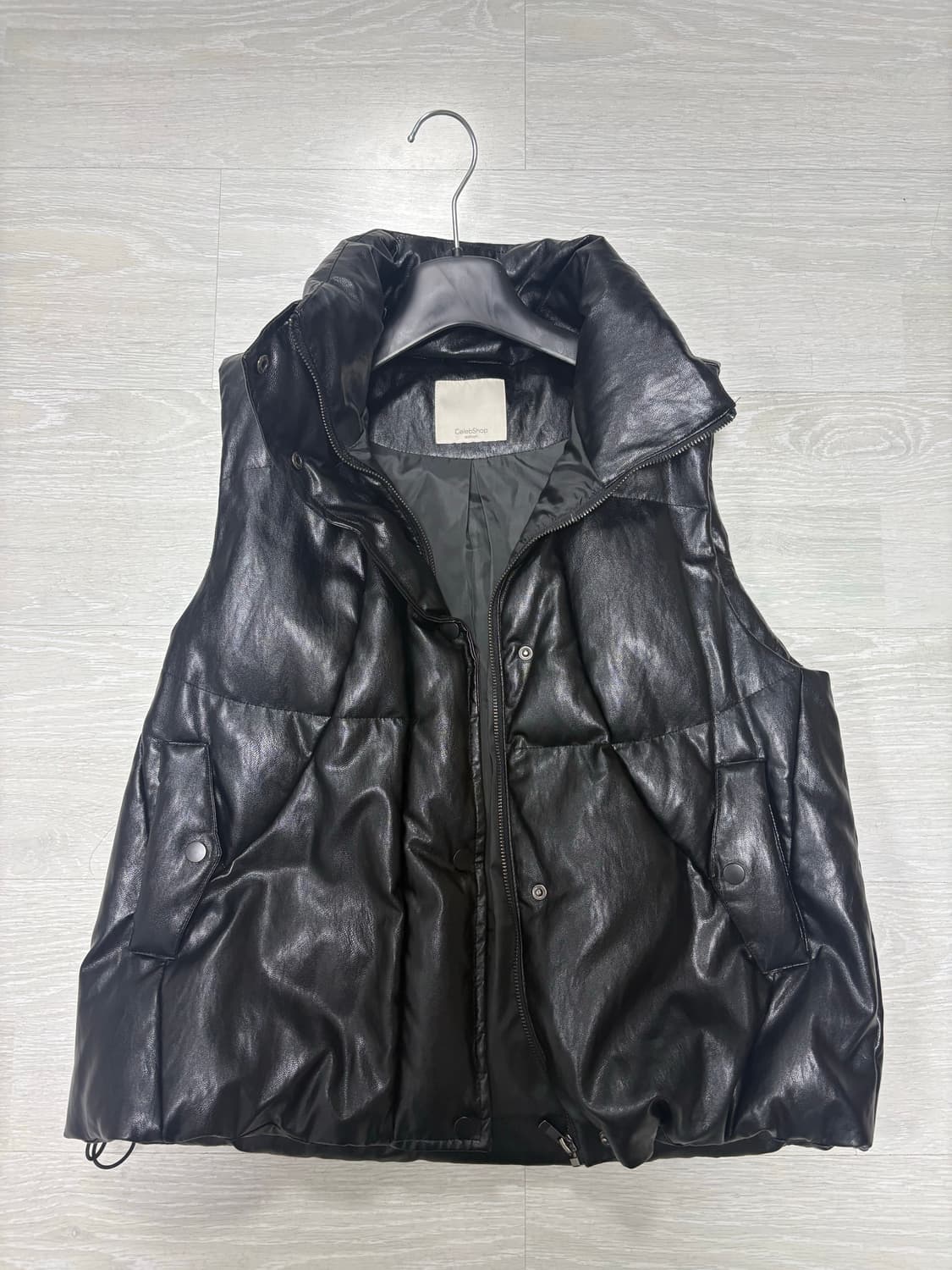 celeb shop edition 셀렙샵 에디션 구스패딩 조끼 검정  상품이미지2