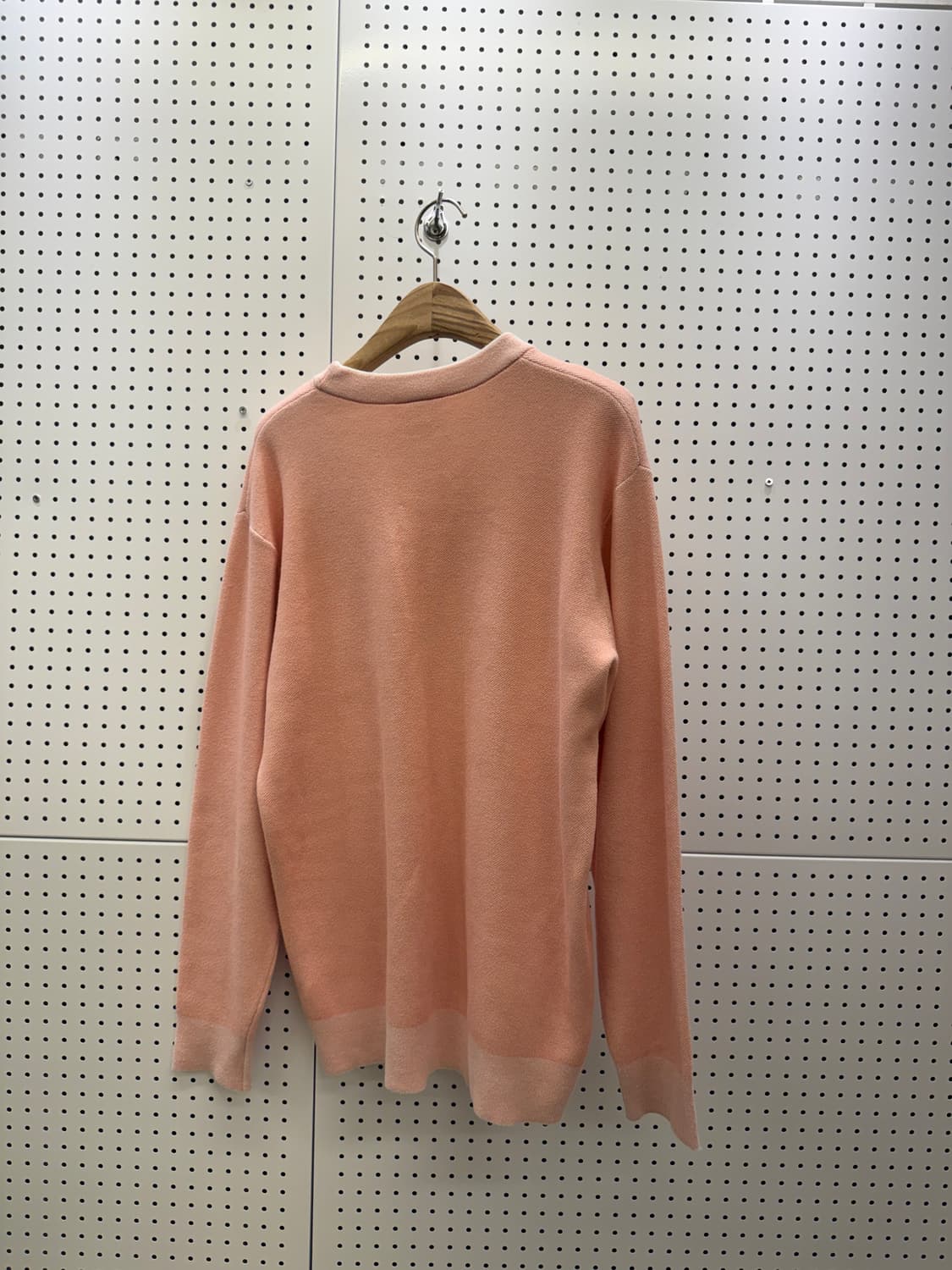 라코스테 크록 로고 라운드 니트 핑크 U1698 상품이미지3