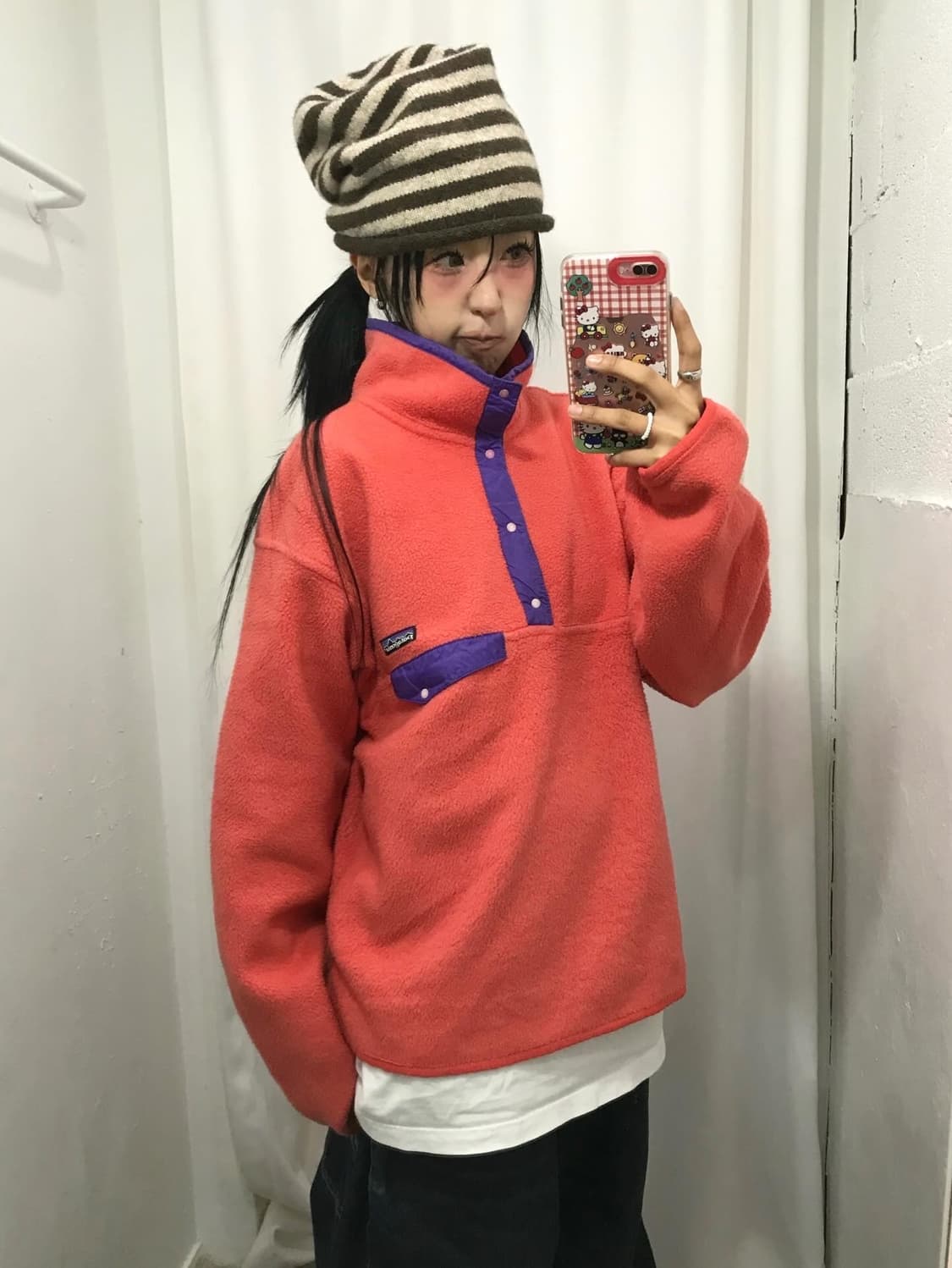 90s Patagonia Synchilla Fleece Pullove 상품이미지4