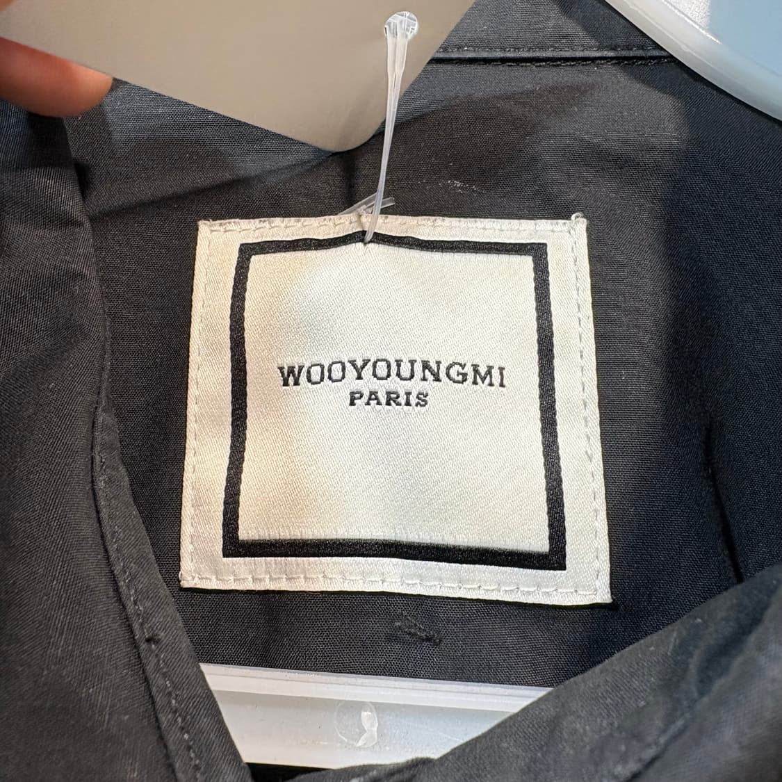 [50] WOOYOUNGMI 우영미 셔츠 블랙 상품이미지7