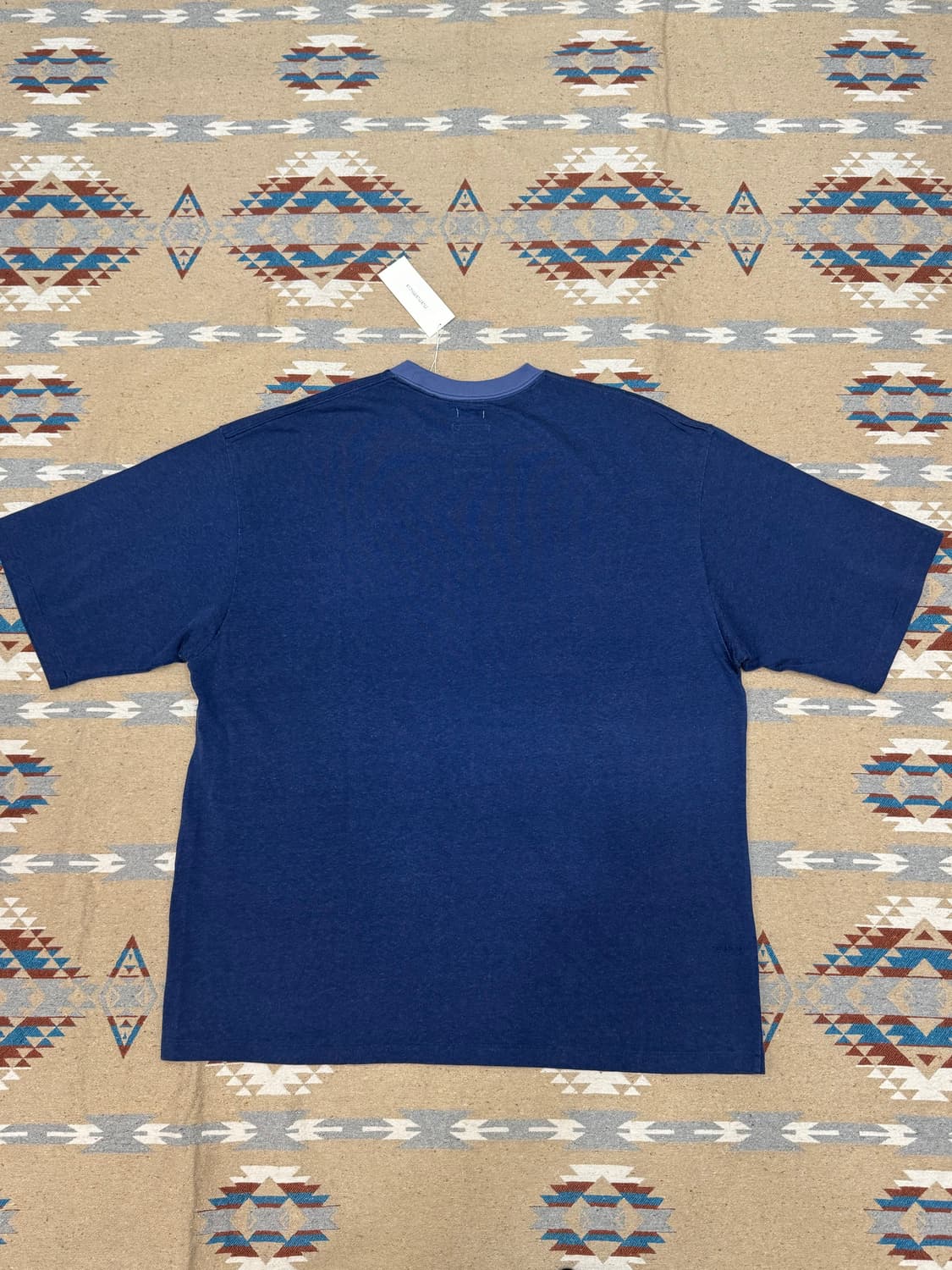 [L][105] 나나미카 레이온 코튼 반팔 티셔츠 페이드블루 상품이미지3