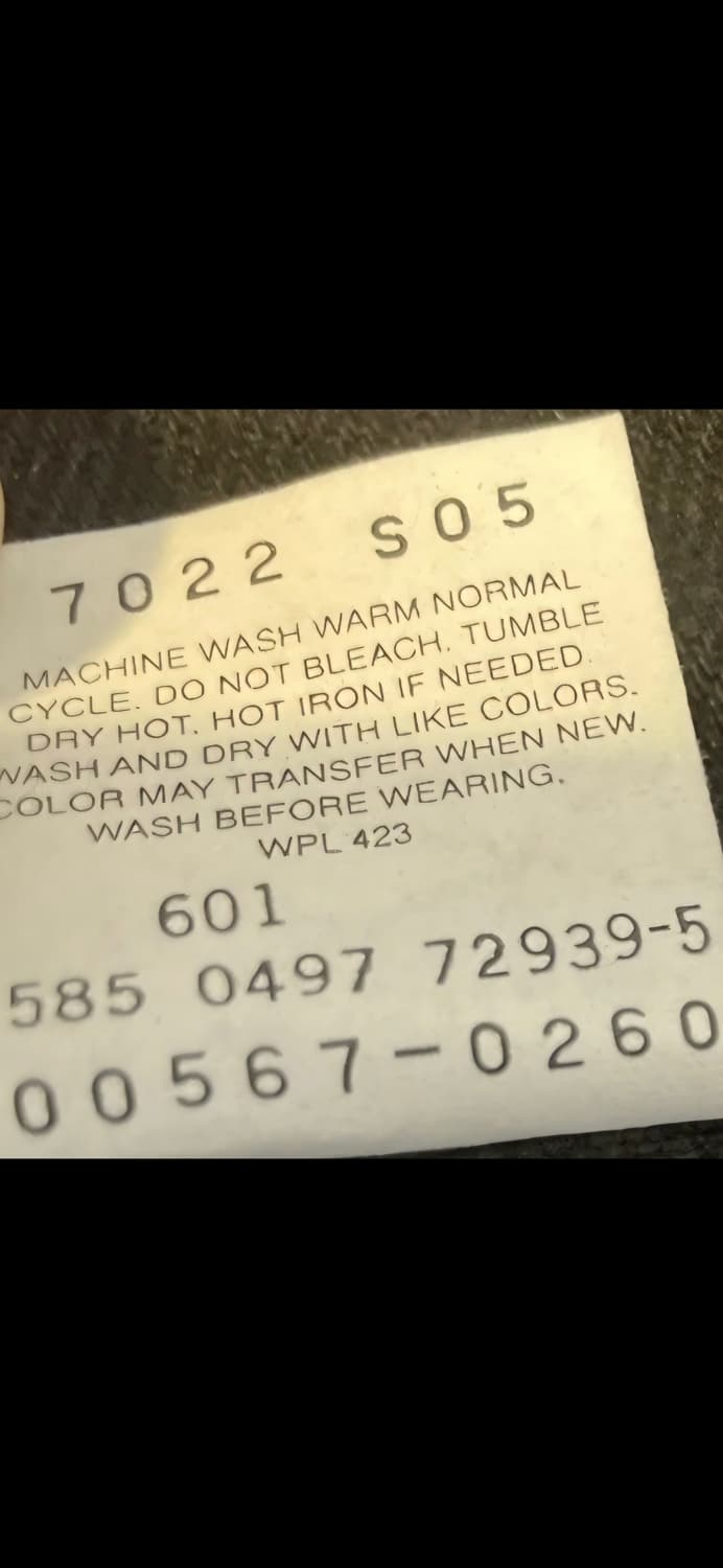 90s 리바이스 567 블랙 33 데드스탁 상품이미지9