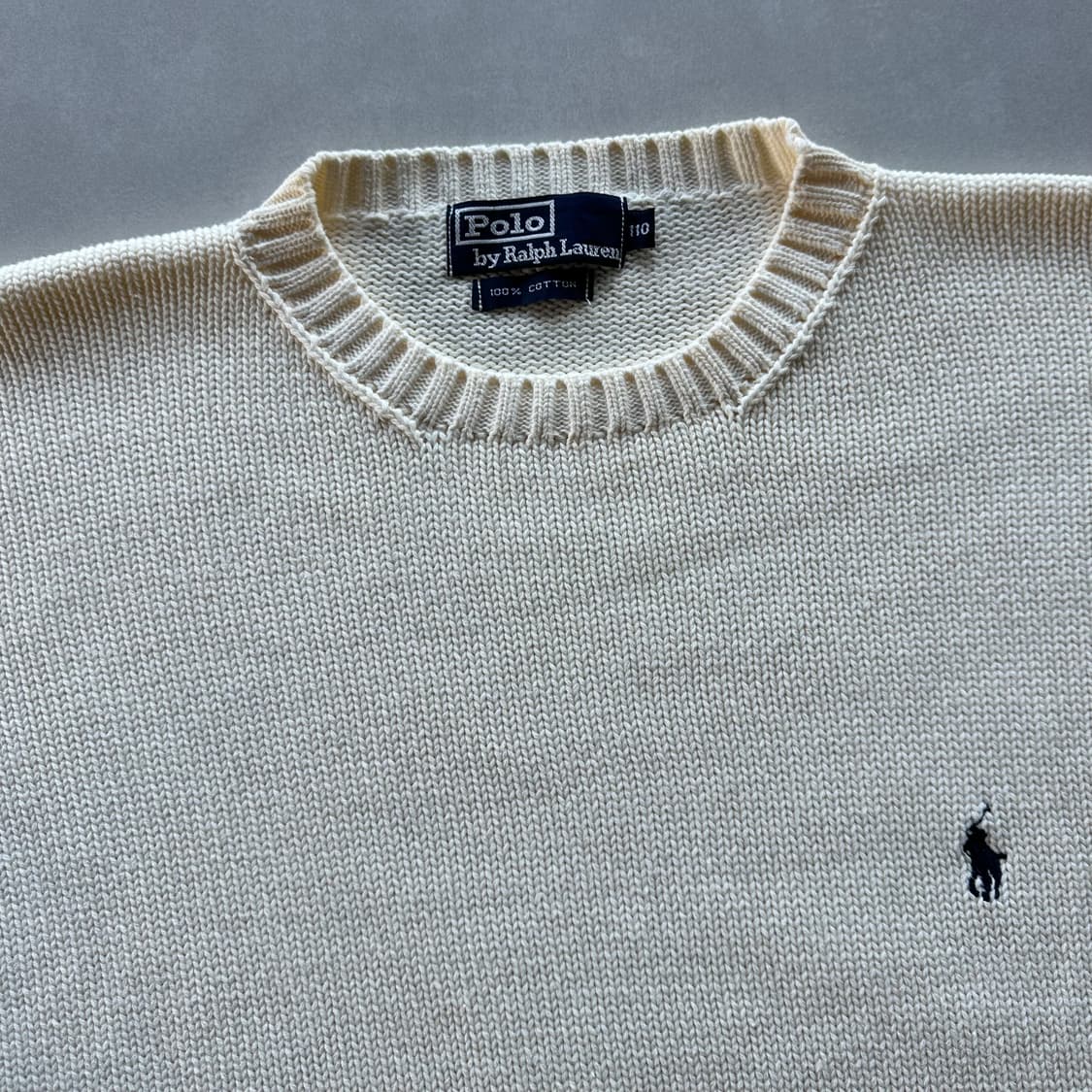 [XL]폴로 랄프로렌 코튼 니트 스웨터 상품이미지8
