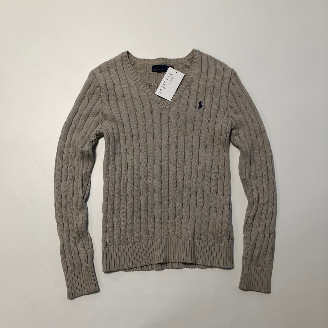 폴로랄프로렌 꽈배기 니트 상품이미지1