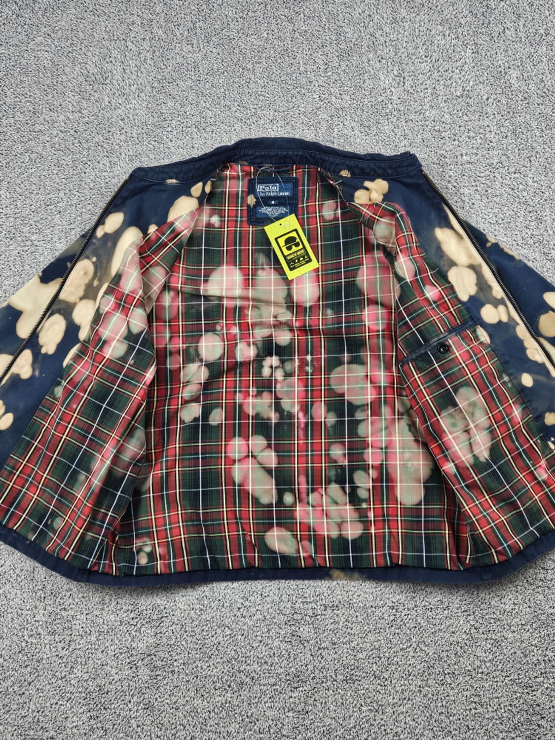 폴로랄프로렌 다잉 워시드 커스텀 블루종 자켓 ( M ) / 10083 상품이미지7