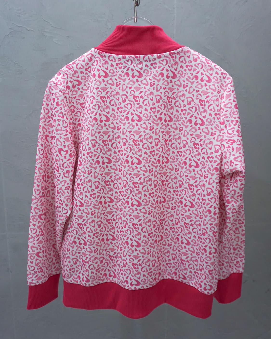 Econeco 핑크 레오파드 져지 탑 상품이미지2