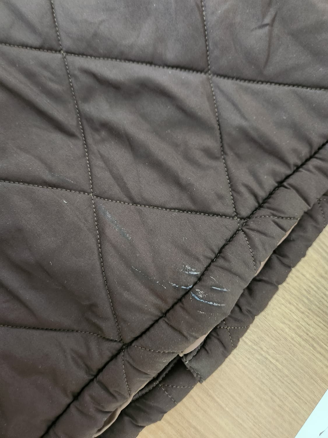 바버Barbour 브라운 퀼팅 자켓 L - J48 상품이미지10