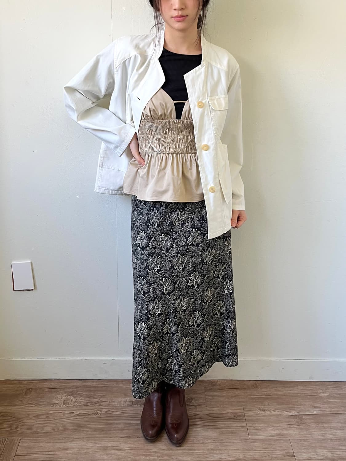 ISABEL MARANT 화이트 프렌치 자켓 상품이미지8