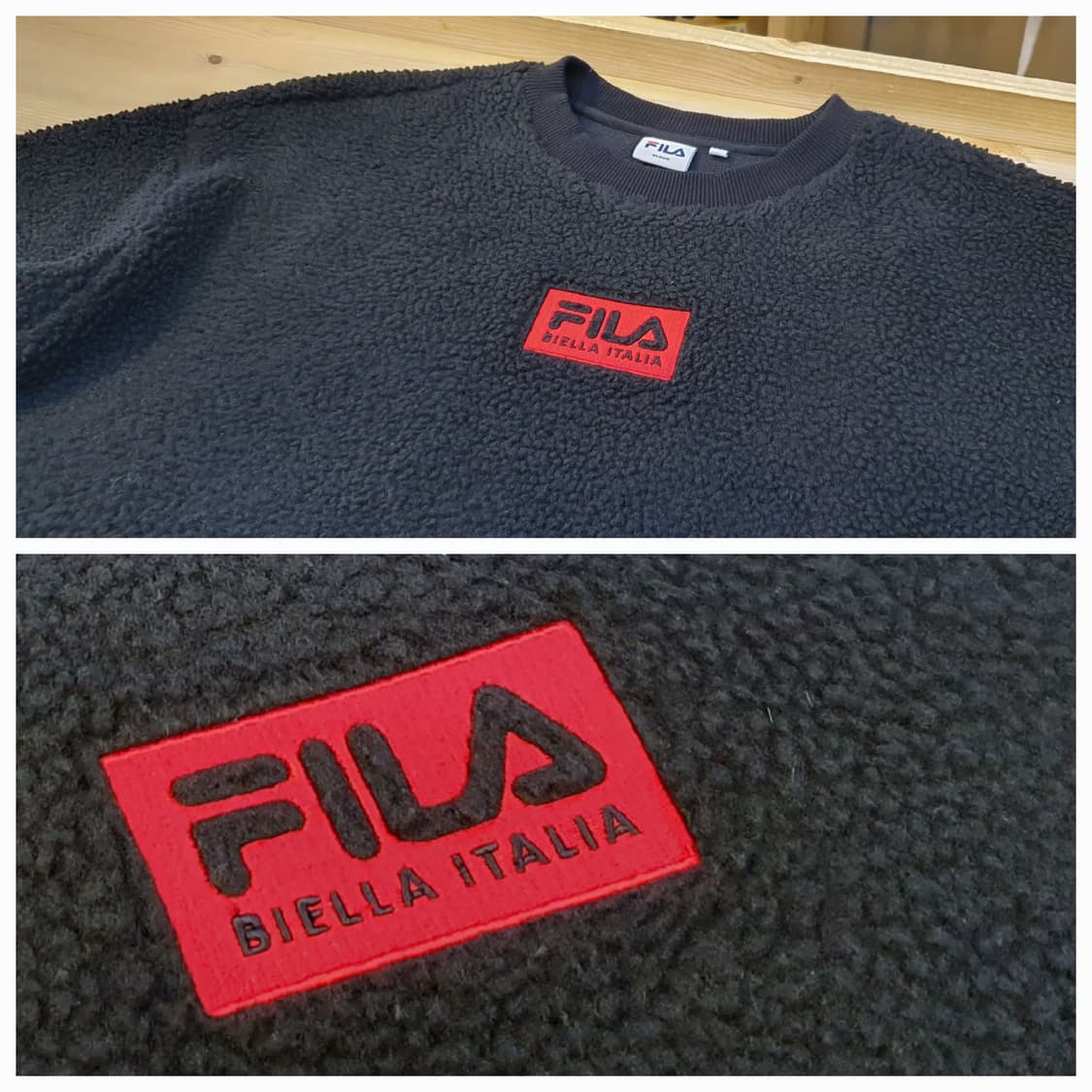 100.FILA 후리스 맨투맨 상품이미지3