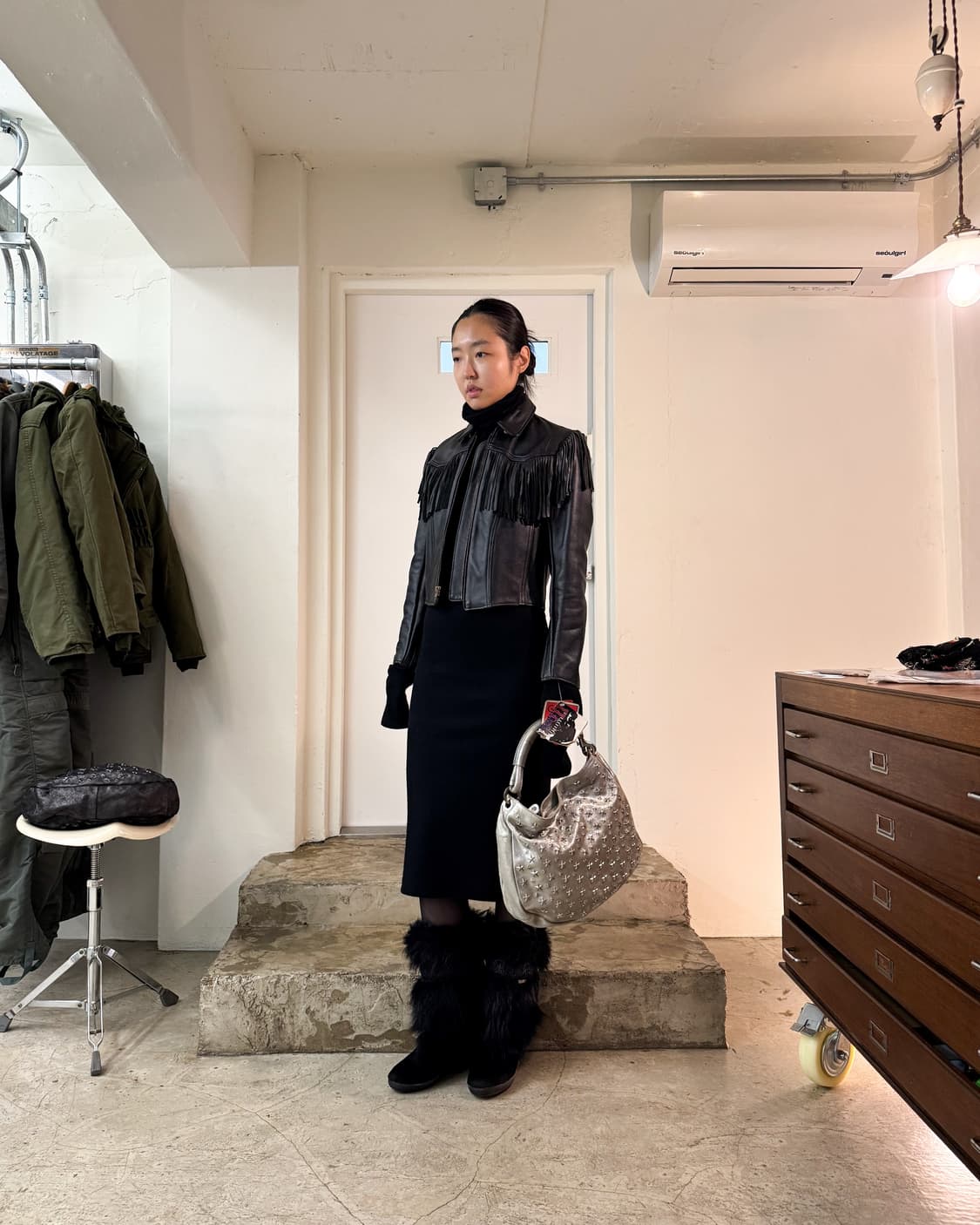 Schott Fringe Leather Jacket/ 6 상품이미지1