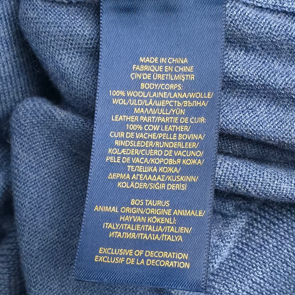 [S] 폴로 랄프로렌 엘보패치 브이넥 니트 상품이미지6