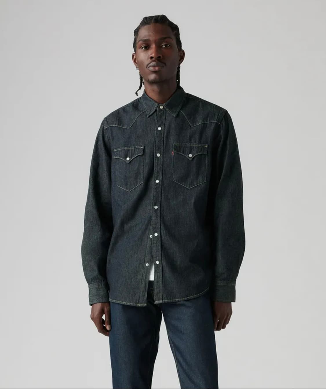 리바이스 웨스턴셔츠 새상품 L 상품이미지1