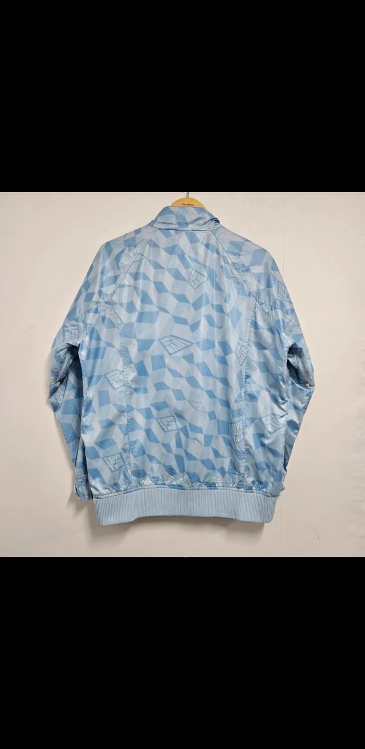 105 00's MLB 디트로이트 타이거패턴 바람막이 스카이블루 하늘색 상품이미지3