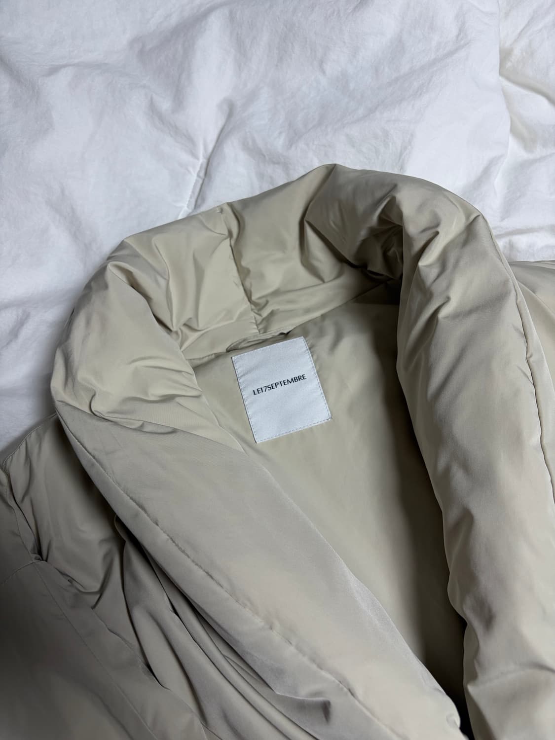 Le17 Shawl Collar Goose Down Jacket 상품이미지7