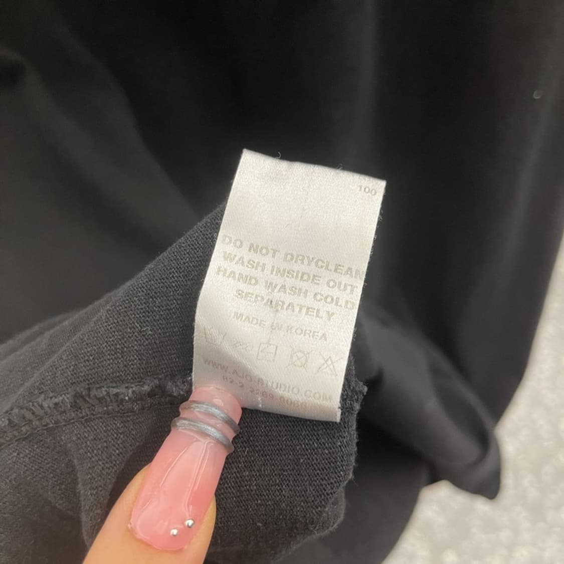 아조바이아조 빈티지 스트릿 펑크 레터링 반팔티 100 C12079 상품이미지7