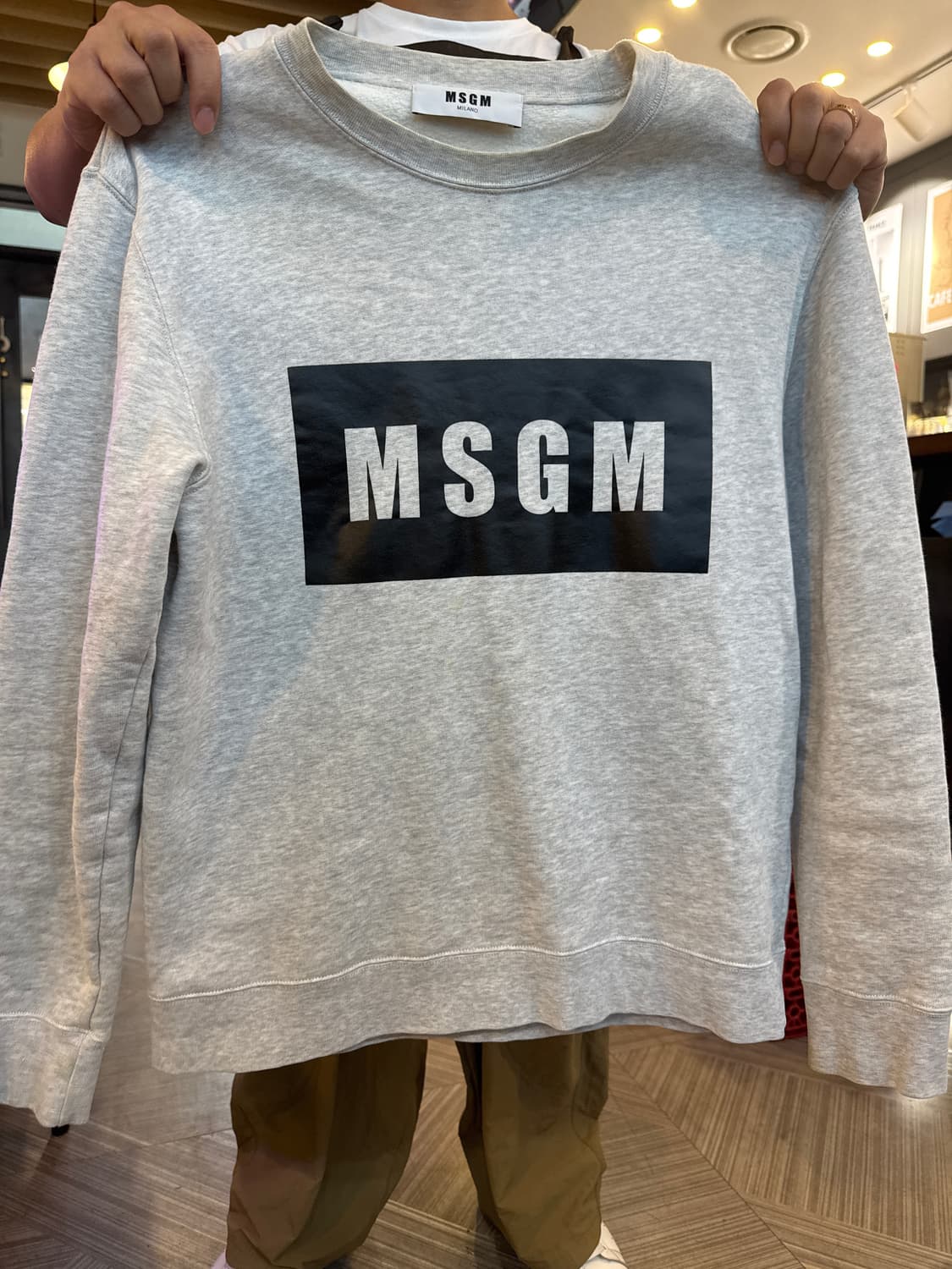 MSGM 맨투맨 상품이미지1