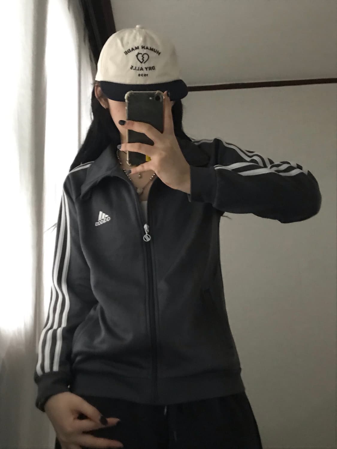 아디다스 그레이 빅로고 져지 상품이미지1