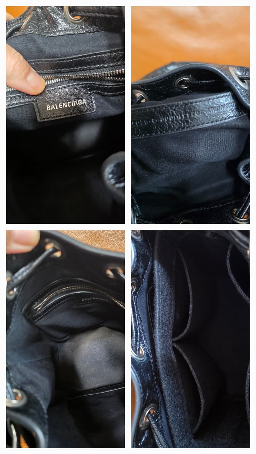 정품 발렌시아가 한소희 르카골 버킷백 상품이미지7