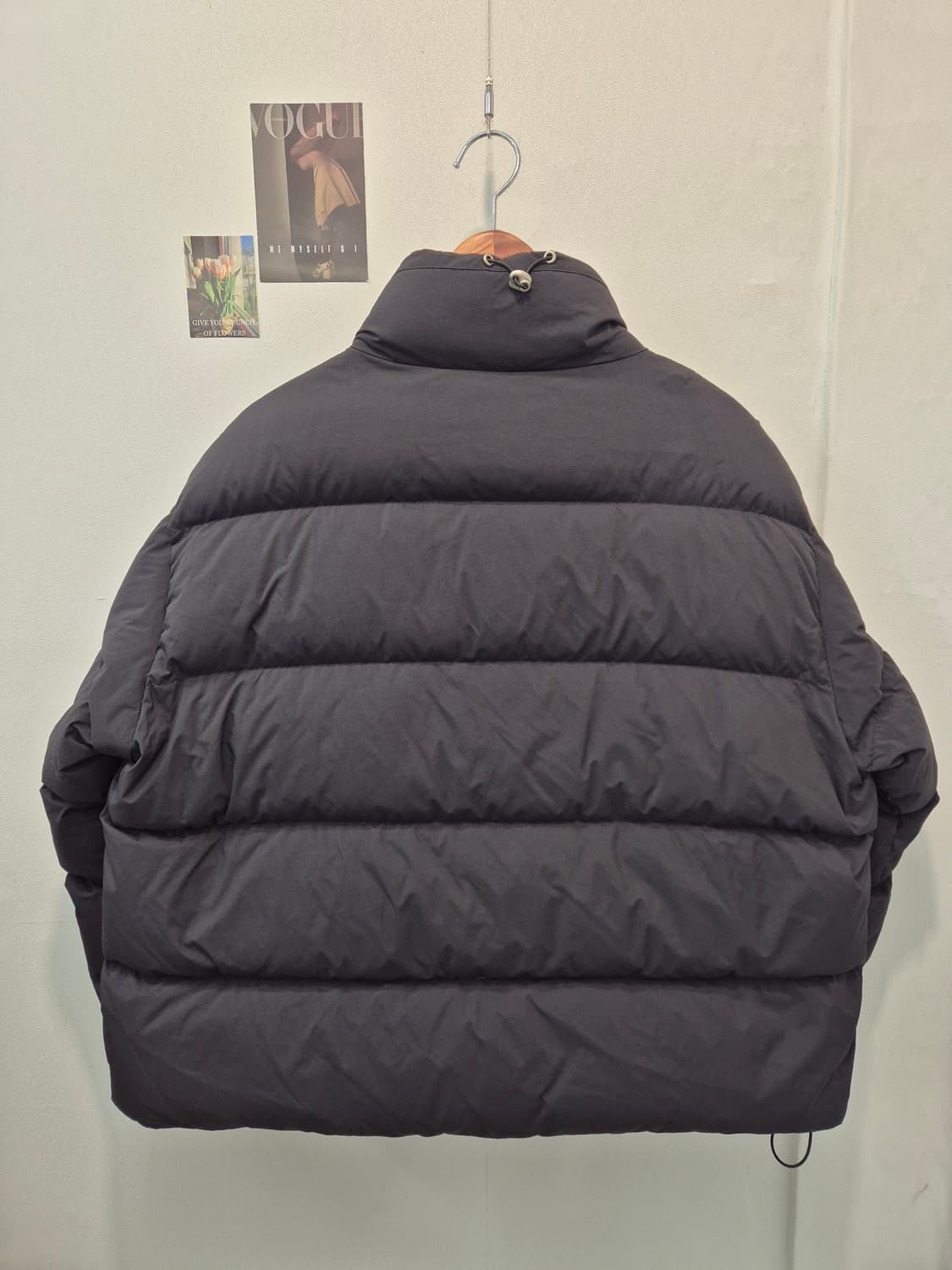 라퍼지스토어 숏패딩 M  블랙  상품이미지3