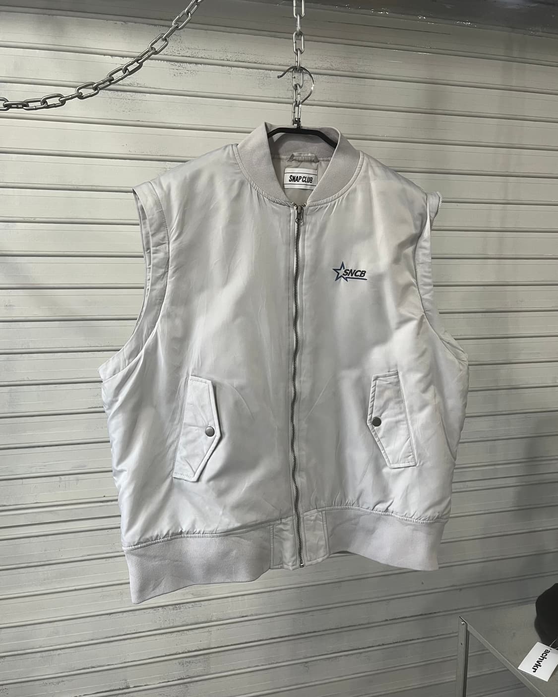 Snap Club gimmick ma-1 bomber jacket 상품이미지4