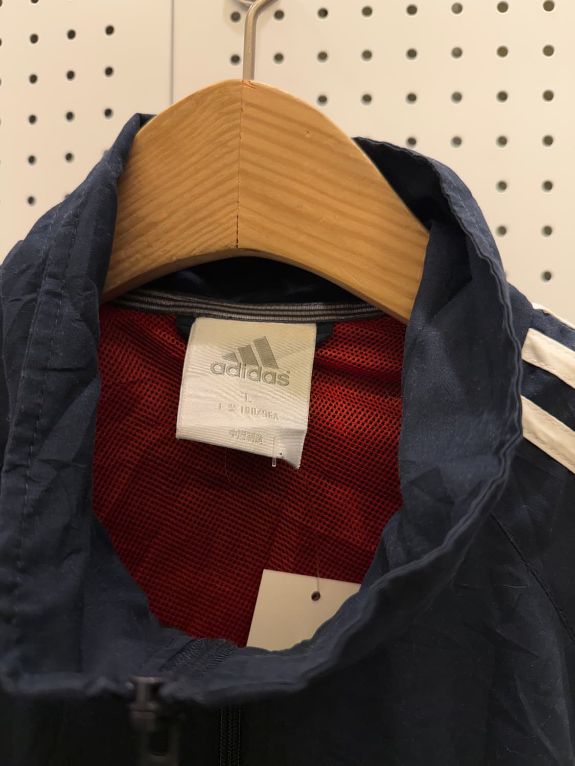 아디다스 올드스쿨 우븐 트랙 바람막이 네이비 U1268 상품이미지5