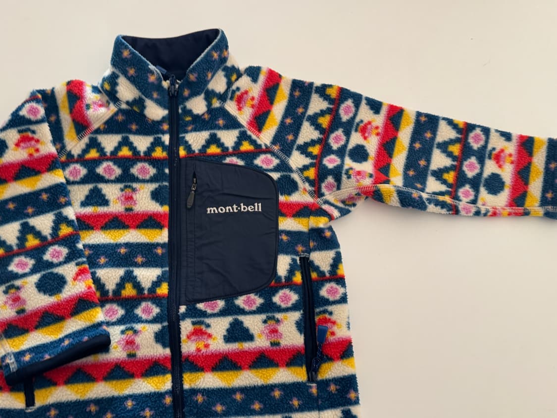 몽벨 키즈 후리스 자켓 사이즈 90 상품이미지1