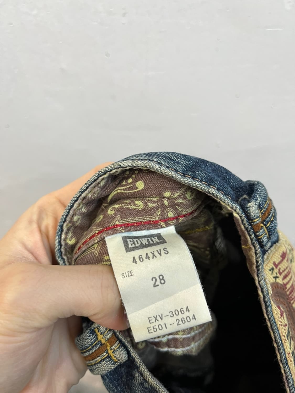 에드윈 재팬 웨스턴 데님팬츠 Made in JAPAN 상품이미지8