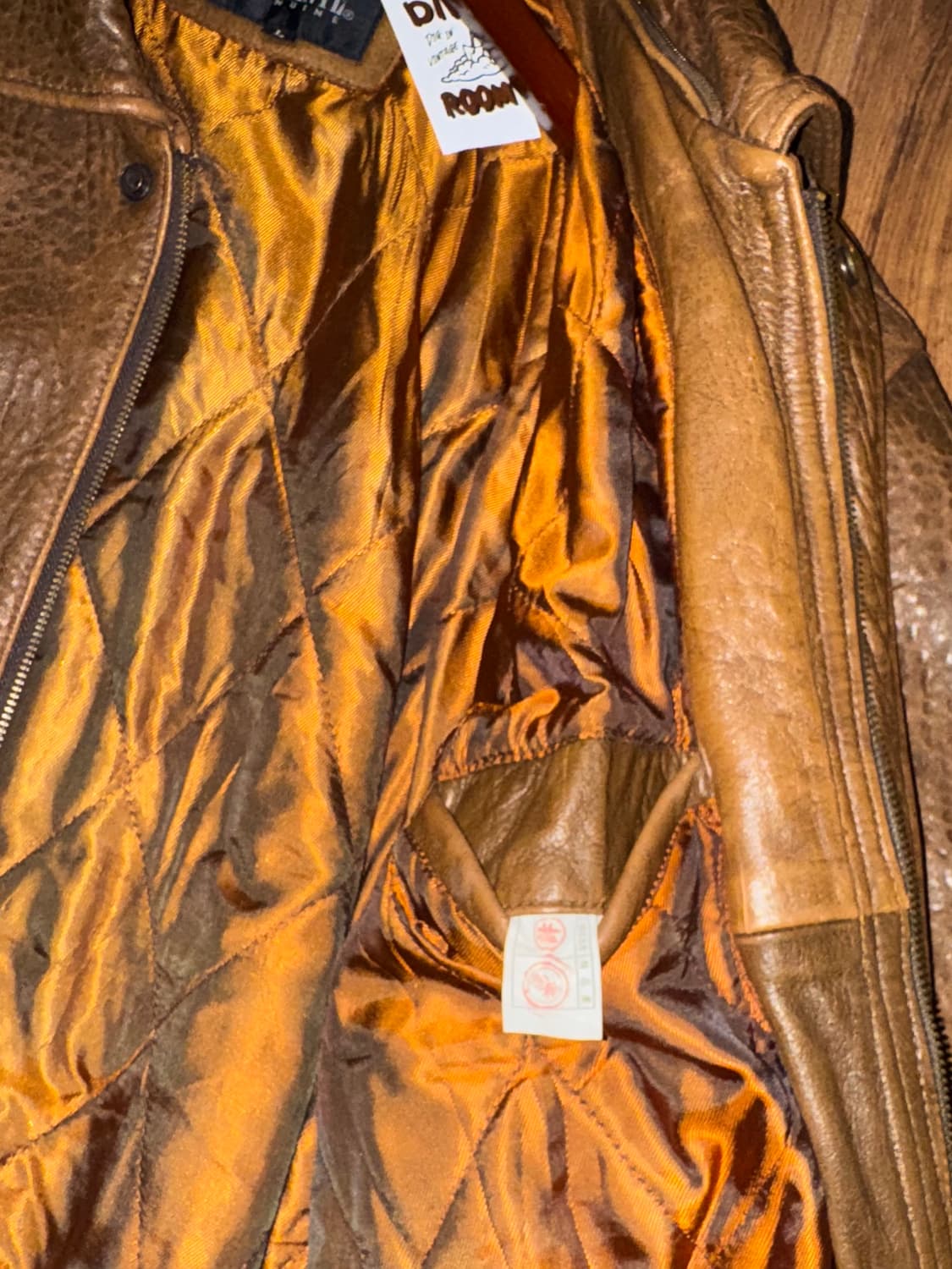 빈티지 양가죽 퍼 봄버자켓 상품이미지9