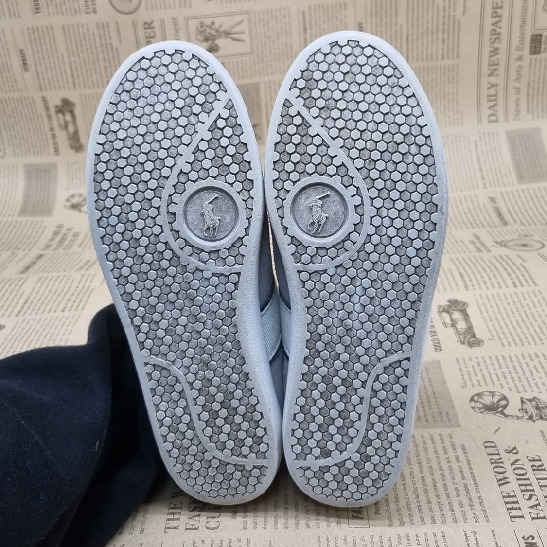 폴로 랄프로렌 스웨이드 스니커즈 240 상품이미지3