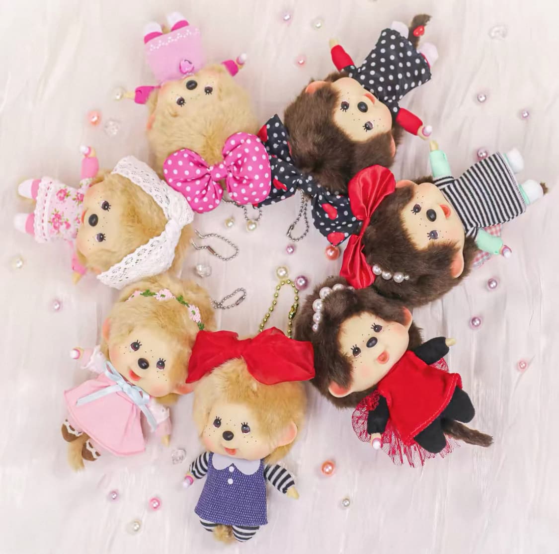 홍콩 한정판 빅헤드 몬치치 키링 상품이미지1