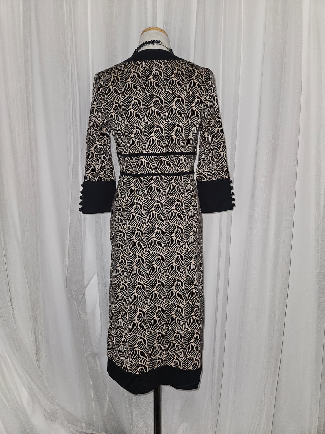 peyton place 빈티지 브라운라떼 원피스 상품이미지3