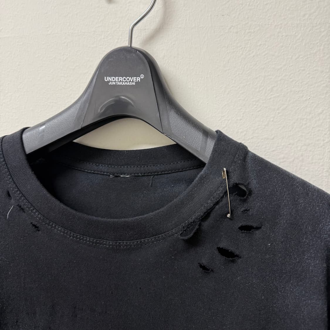 빈티지 무드 디스트로이드 반팔  상품이미지5