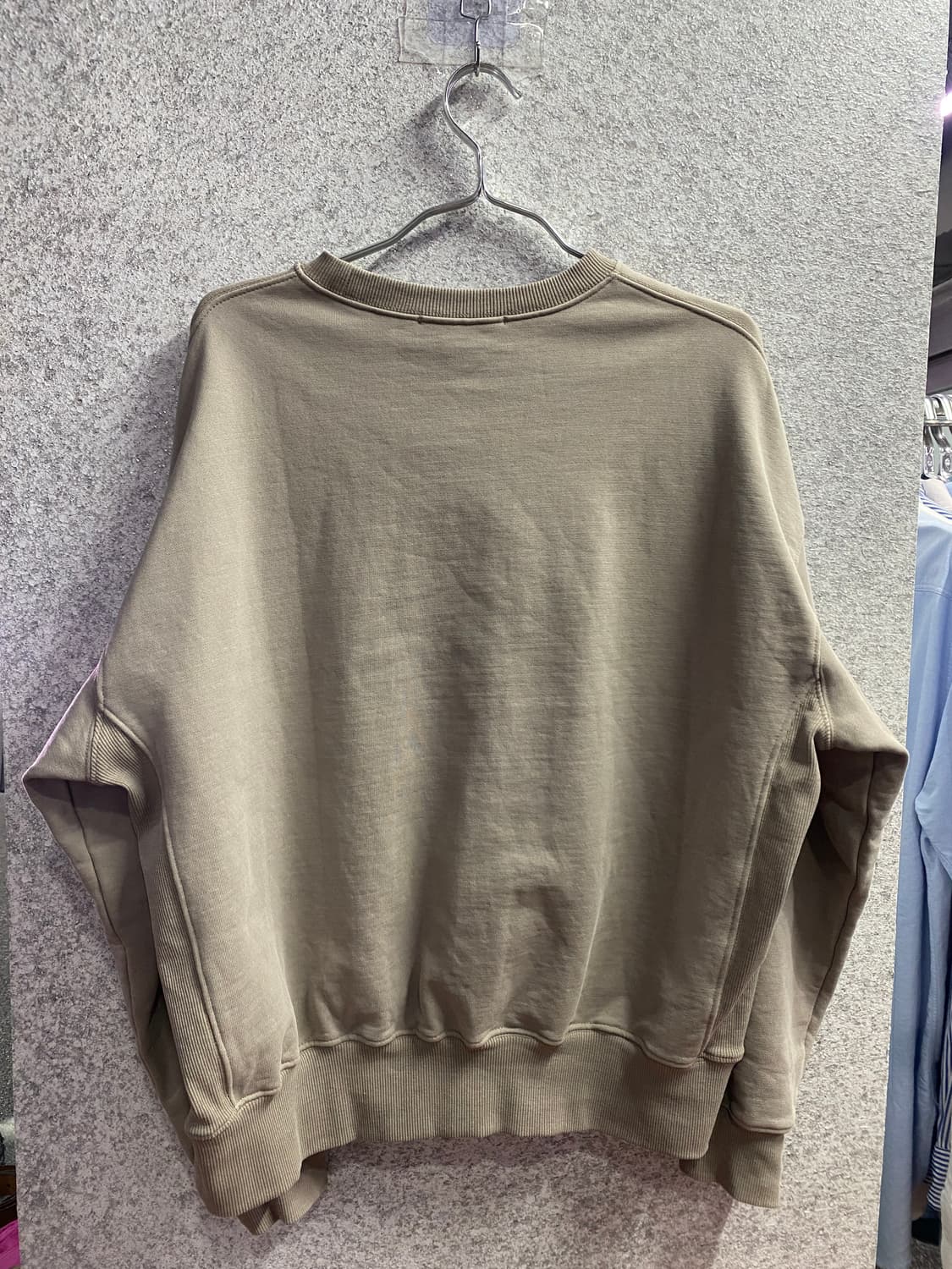 마르디 빅로고 차콜 맨투맨 B3485 상품이미지5