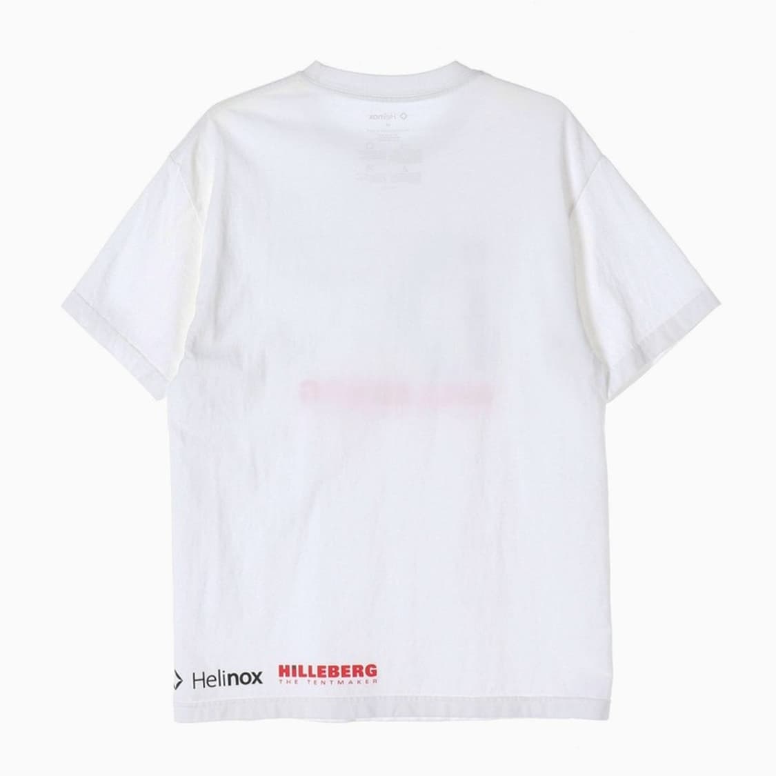 헬리녹스 x 힐레베르그 콜라보 그래픽 로고 티셔츠 화이트 M 상품이미지2