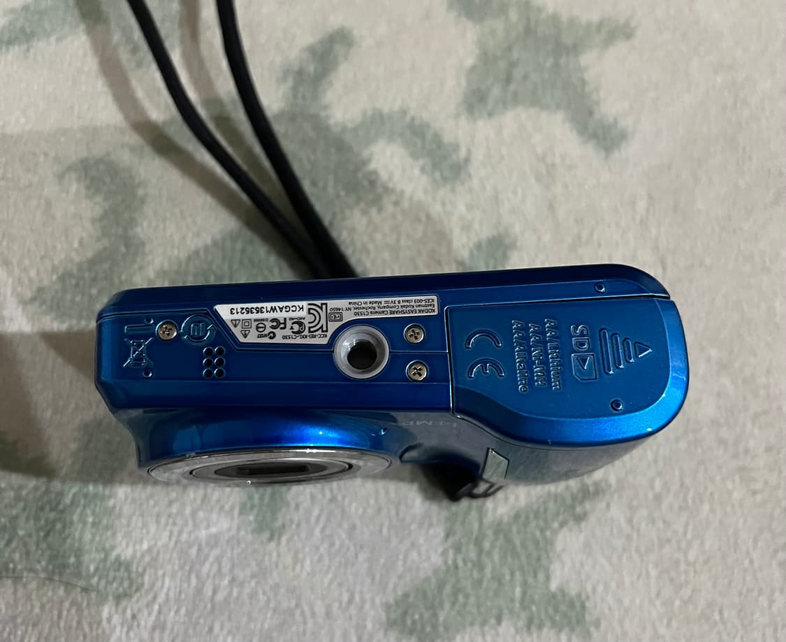 코닥 c1530 쨍한  블루 빈티지 카메라 디카 상품이미지4