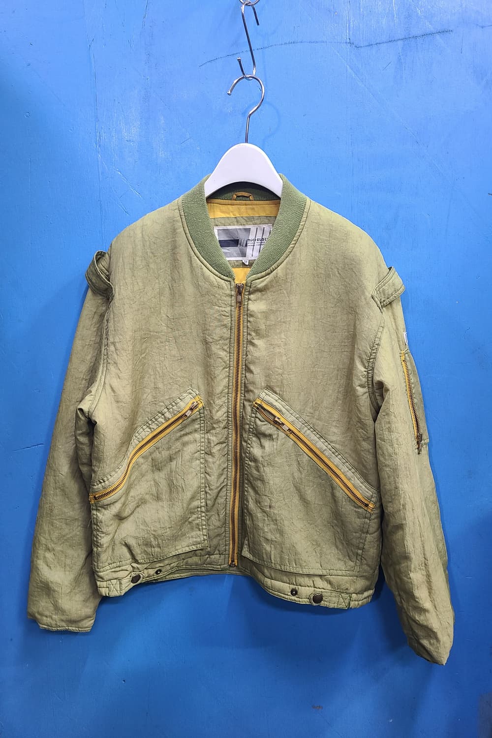 희귀템 이태리 레이싱 자켓 미첼로티 ma1봄버항공자켓 상품이미지3