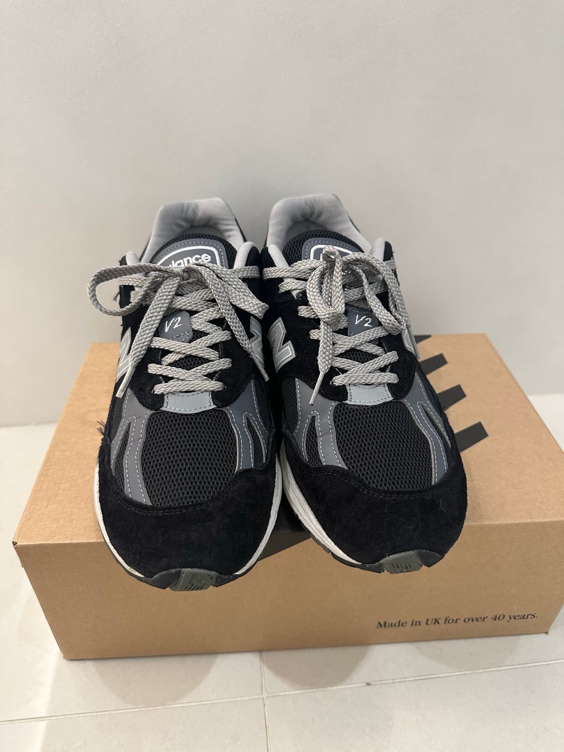 [USED][280] NEW BALANCE 991v2 BLACK 상품이미지2