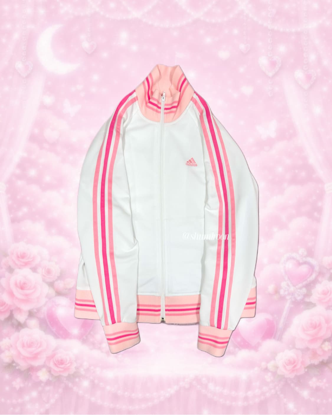 일본아디다스 청춘 여주 핑크 져지 상품이미지1