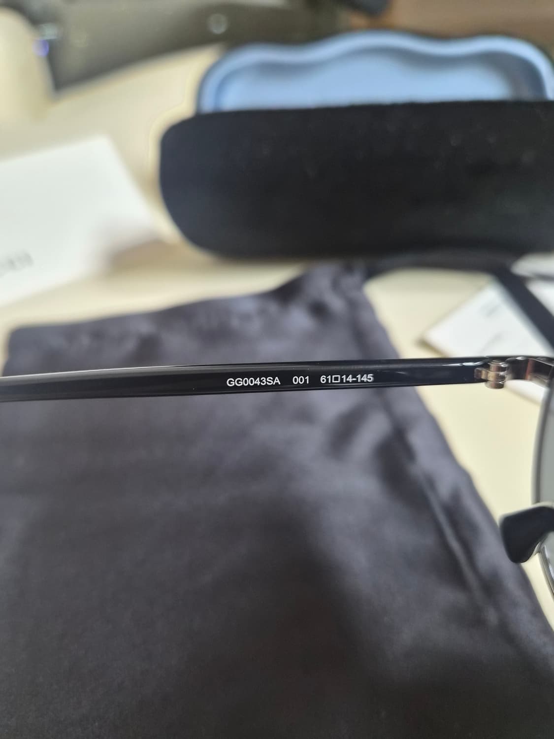 구찌정품 남여공용 보잉 선글라스 미사용  상품이미지4