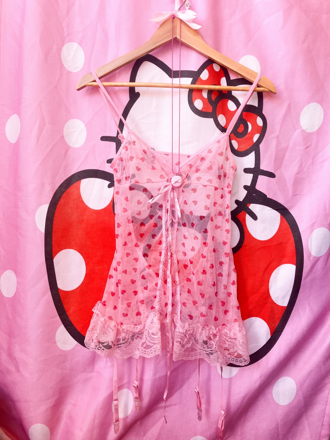 jpn 하트 슬리브리스 상품이미지1