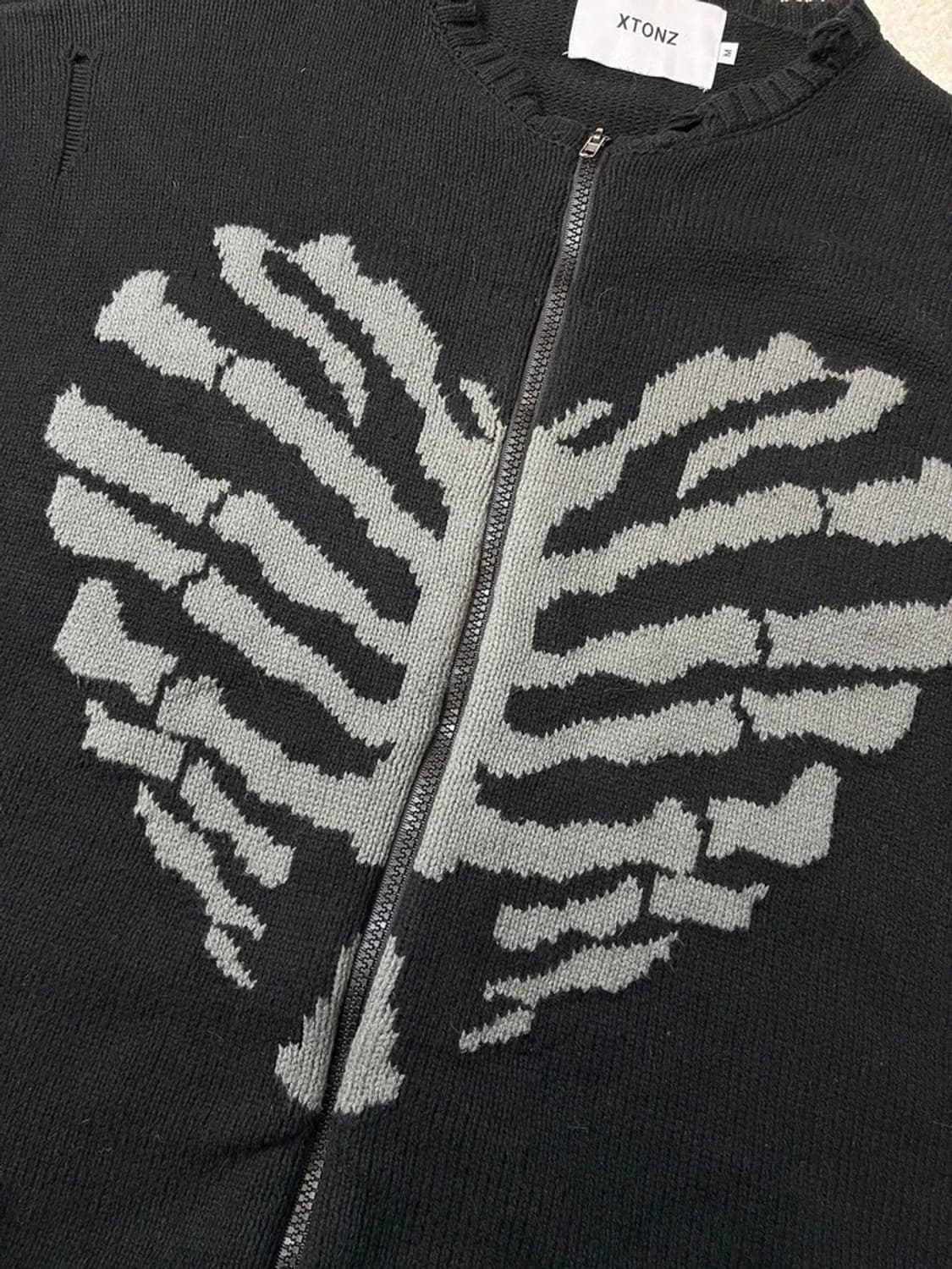 엑스톤즈 26FW 보운 니트 집업 PN5804 상품이미지4