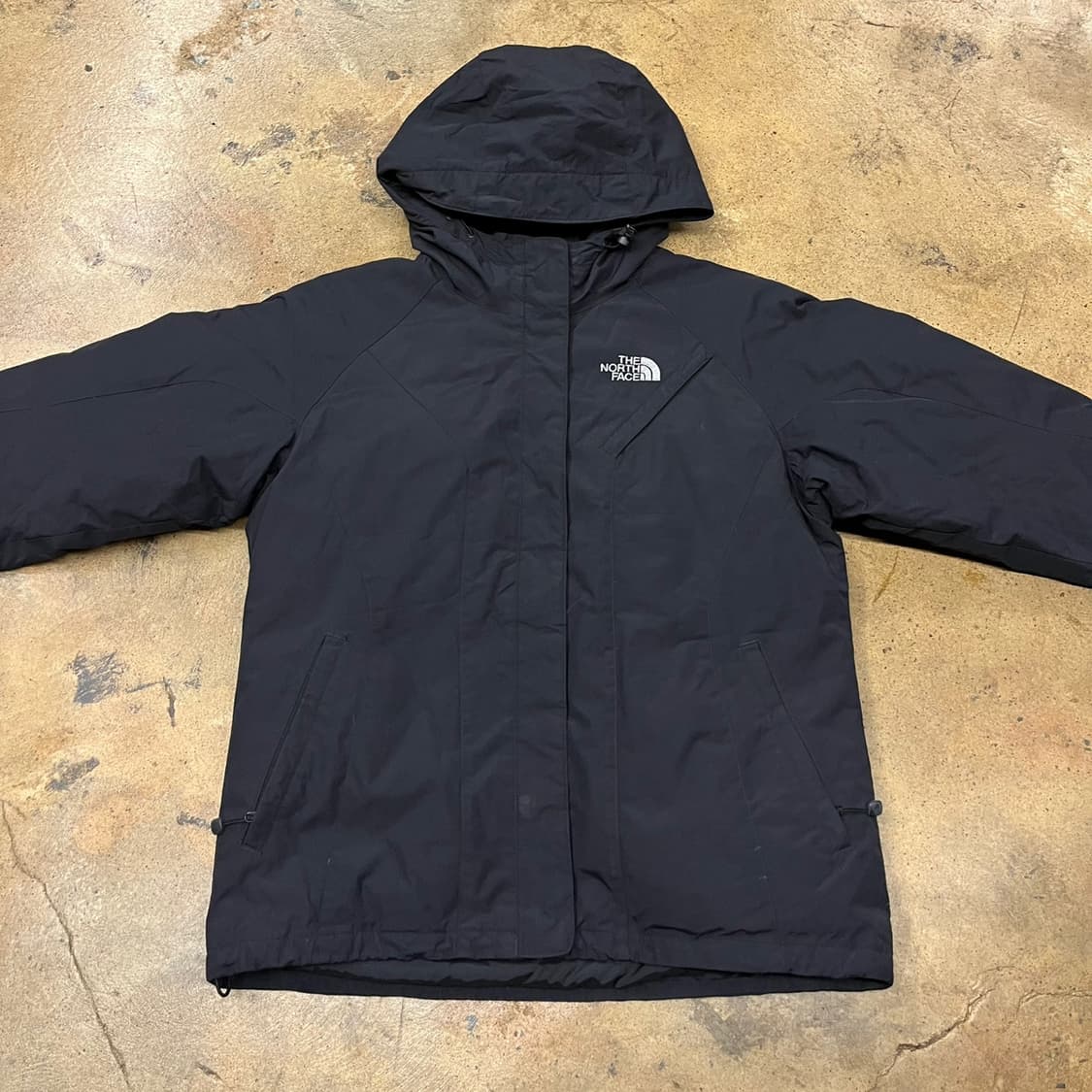 [정품/XL] 노스페이스 블랙 바람막이 자켓 600 b14 상품이미지3