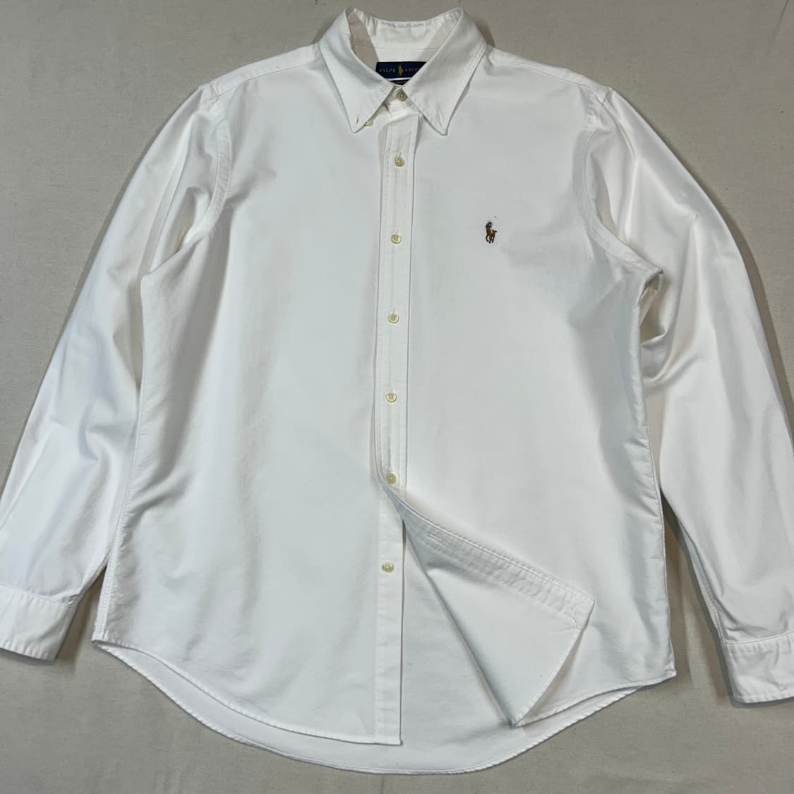 L) 폴로 랄프로렌 클래식핏 옥스포드 화이트 셔츠 상품이미지2