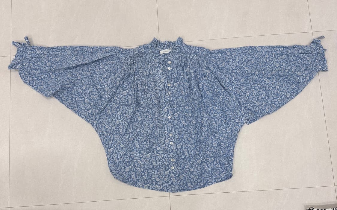 DOEN 플로럴 블라우스 XXS 상품이미지2