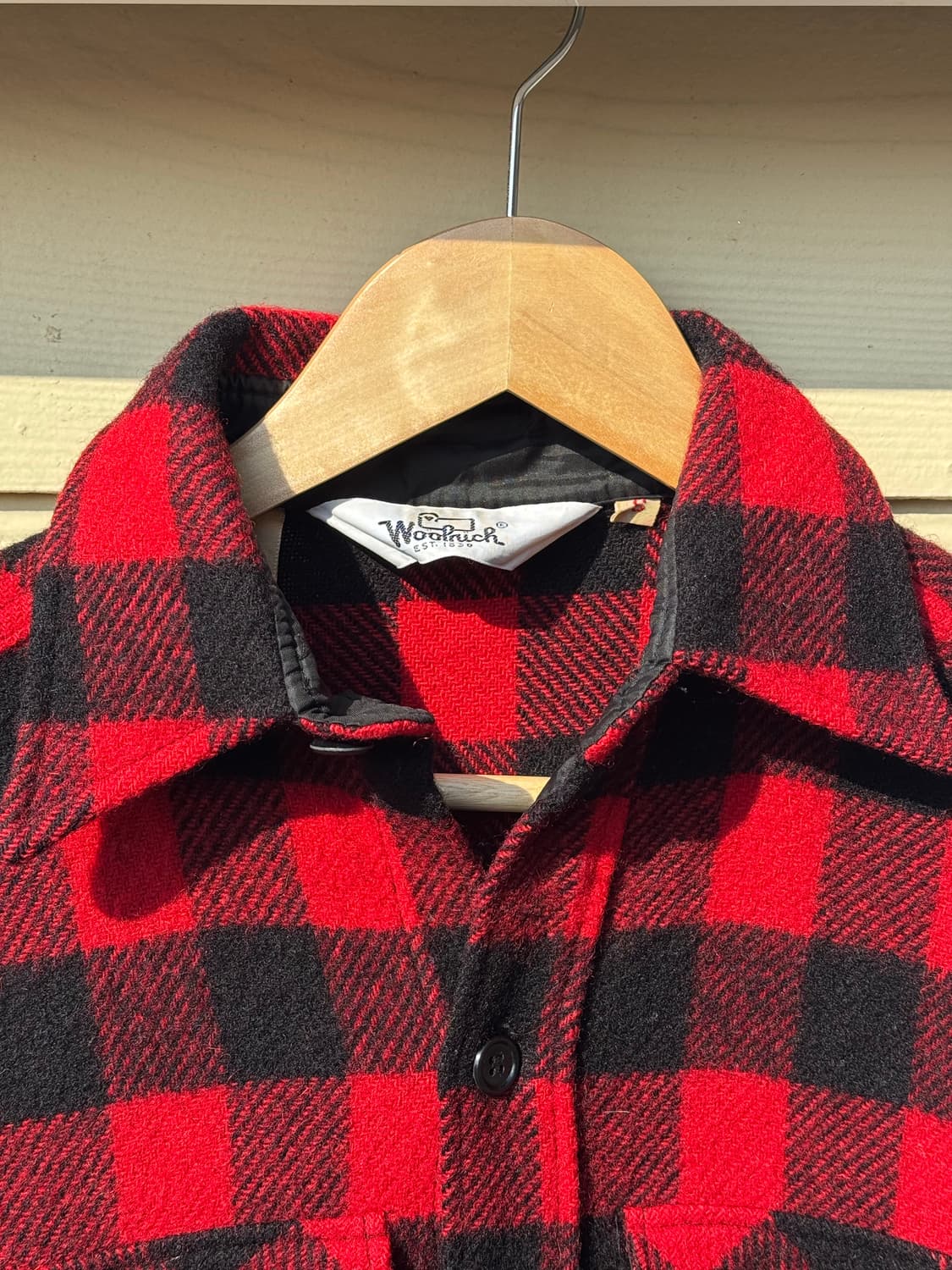 90s 울리치 버팔로 체크 워크셔츠 상품이미지3